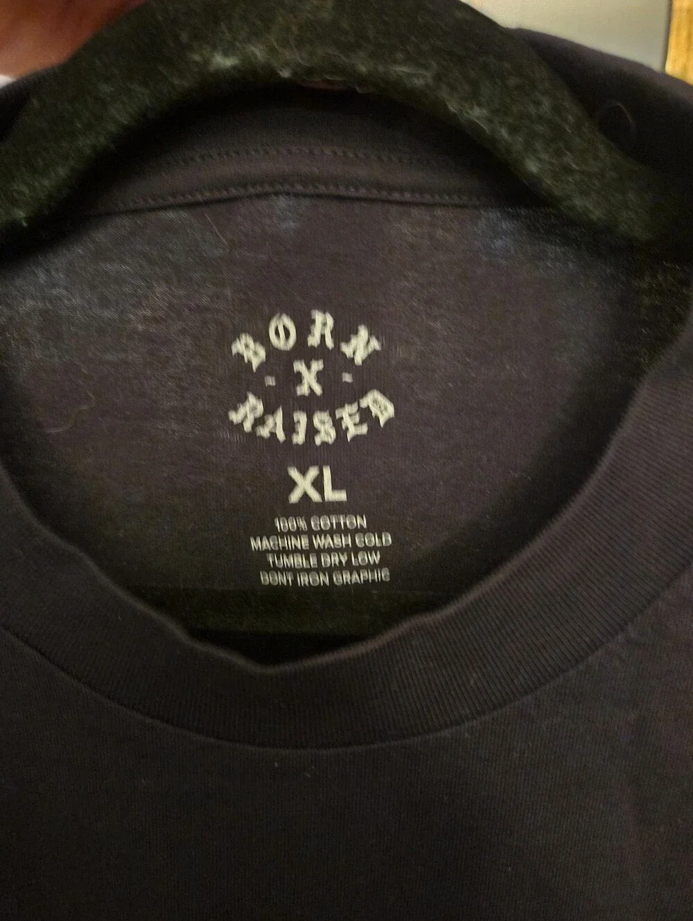 Born x Raised x Retrosuperfuture LA Milan Long Sleeve Tee XL NWOT Black